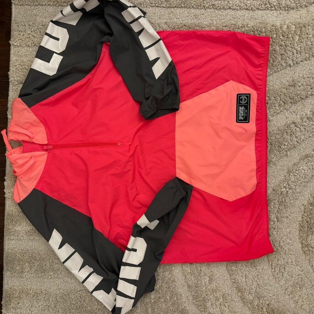 Love PINK Windbreaker Hoodie